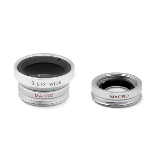 Lentes Clip Pack x3 para Smartphone