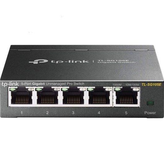 Switch TP-Link TL-SG105E 5 Porte Gigabit L2 Easy Smart