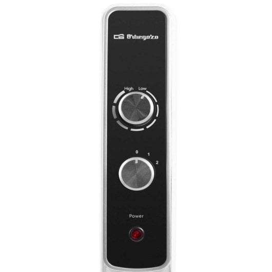 Radiateur Mica Orbegozo RMN 1575 1500W Chauffage Rapide Sécurité Antivol Châssis Mobile