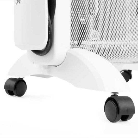 Radiateur Mica Orbegozo RMN 1575 1500W Chauffage Rapide Sécurité Antivol Châssis Mobile