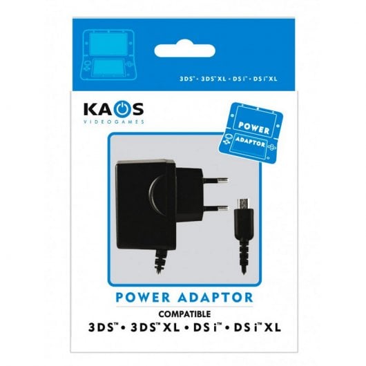 Kaos Power Adaptador para DSi/DSi XL/3DS/3DS XL