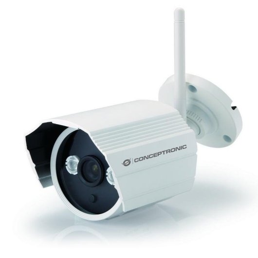Câmera de vigilância Conceptronic HD Visão Noturna Interior e Exterior Detecção de Movimento