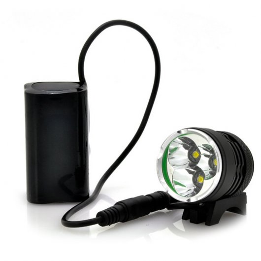 Foco led para bicicleta casco 2200 lumens 2.jpg Luz delantera para bicicleta de 200 lumens
