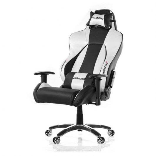 AKRACING Premium V2 Silla Gaming Negra/Plata