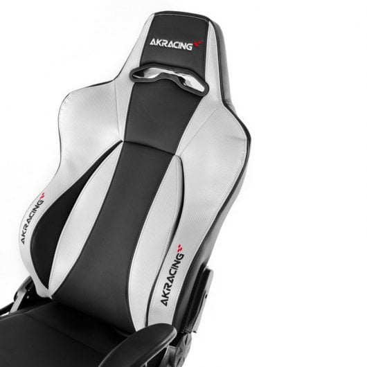 AKRACING Premium V2 Silla Gaming Negra/Plata