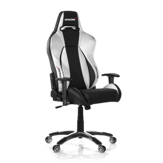 AKRACING Premium V2 Silla Gaming Negra/Plata