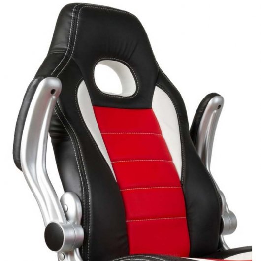 Silla Racing Sports Negra/Roja
