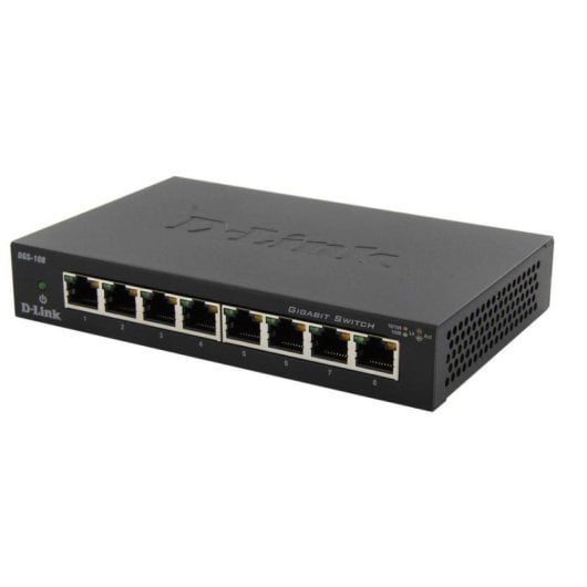 D-link DGS-108 Switch 8 Puertos 10/100/1000Mbps