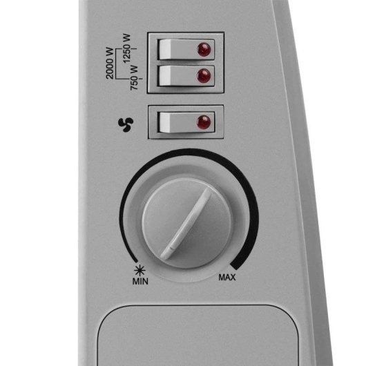 Convector Elétrico Orbegozo CVT3650 2000W 3 Níveis Turbo Proteção Sobre-aquecimento