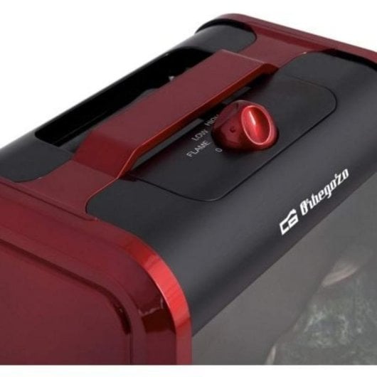 Cheminée Électrique Orbegozo CM 9015 1500W Sol Effet Feu Réaliste