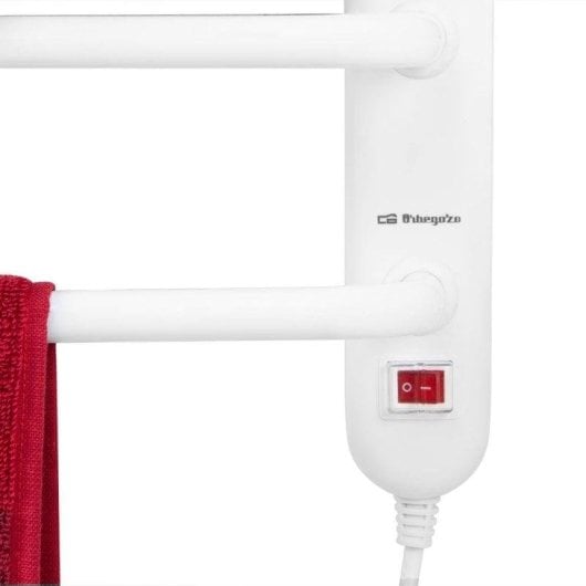 Sèche-serviettes Électrique Orbegozo TH 8002 90W 4 Barres Montage Mural