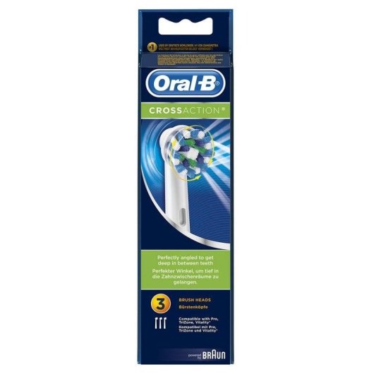 Oral-B EB 50-3 Cross Action Pack 3 Recambios