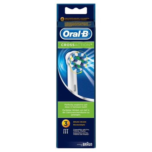 Oral-B EB 50-3 Cross Action Pack 3 Recambios