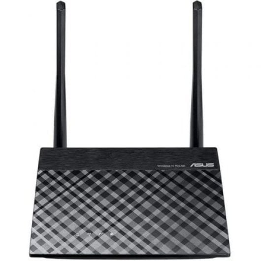 Router ASUS RT-N12E C1 WiFi N 300Mbps 2 Antenas Externas Triple Red de Invitados VPN Seguridad Avanzada