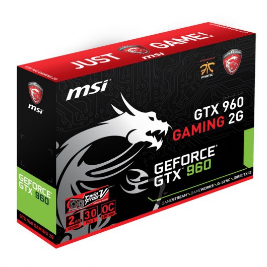 MSI GeForce GTX 960 Gaming 2GB GDDR5