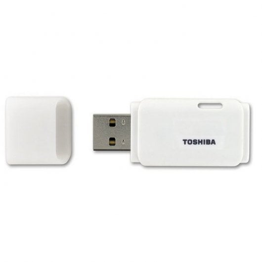 Toshiba Transmemory Hayabusa 16GB USB 2.0 Blanco