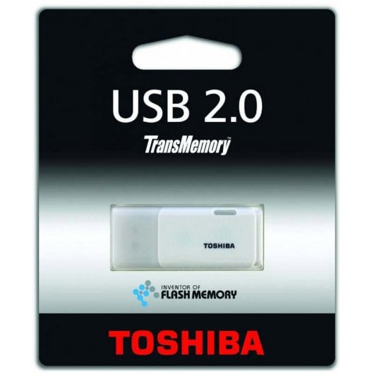 Toshiba Transmemory Hayabusa 16GB USB 2.0 Blanco