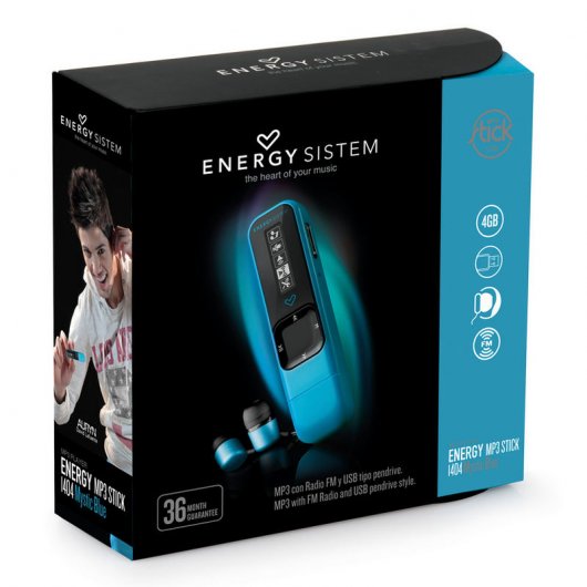 Energy MP3 Stick 4GB 1404 Mystic Blue