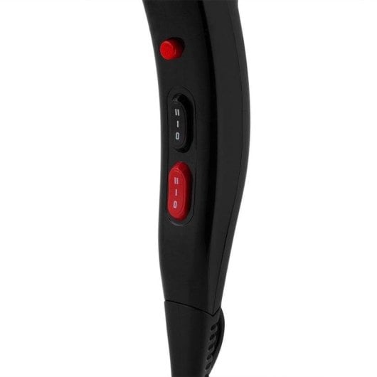 Professioneller Föhn Orbegozo SE 2205 2200W 3 Temperaturstufen 2 Geschwindigkeiten Zubehör Schwarz