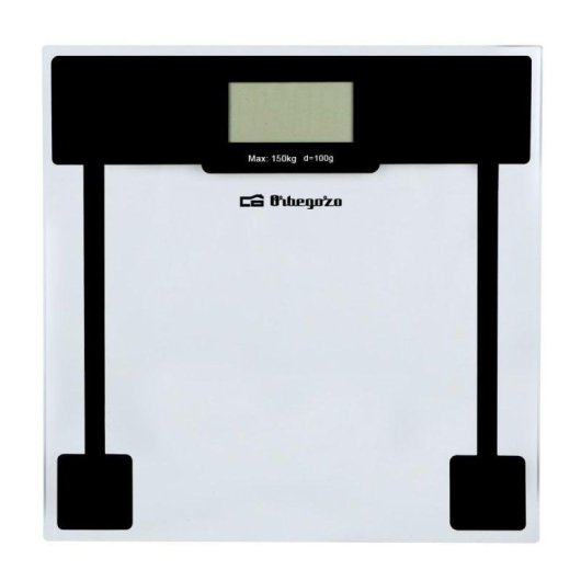 Bilancia Digitale Orbegozo PB-2210 Fino a 150 kg Display LCD Spegnimento Automatico