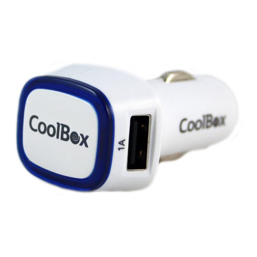 CoolBox Caricabatteria da auto USB 2 porte 12/24V