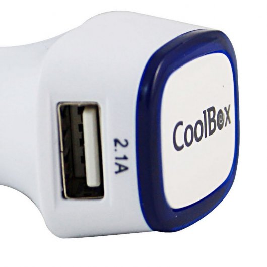 CoolBox Caricabatteria da auto USB 2 porte 12/24V