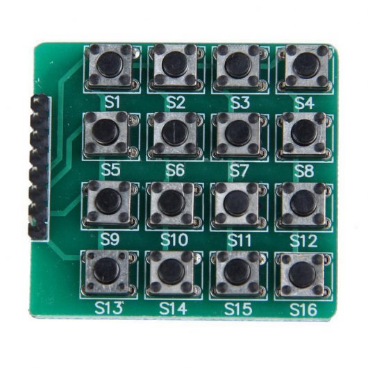 Módulo Matriz 4x4 Interruptores Compatible con Arduino