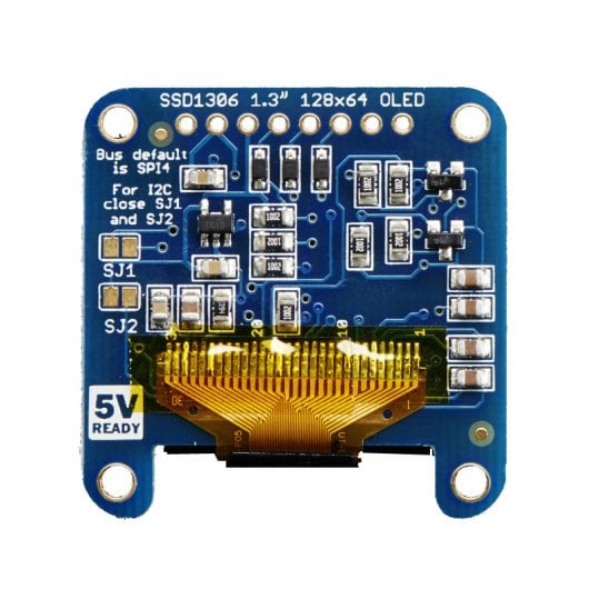 Pantalla OLED Letras Blancas Compatible con Arduino