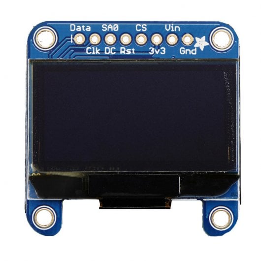 Pantalla OLED Letras Blancas Compatible con Arduino