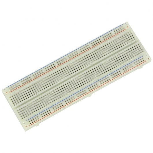 Módulo MB102 de Alimentação + Placa de 830 Contactos + 65 Jumpers