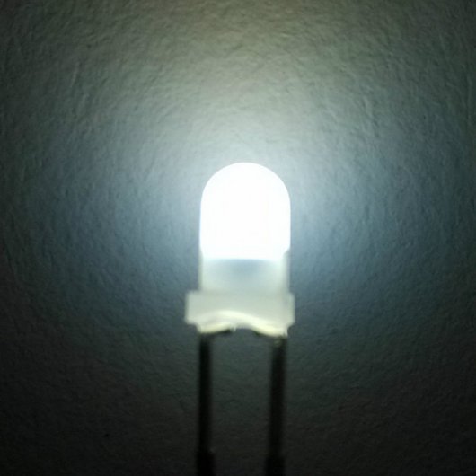 Kit 1000 LEDs 3mm Blancos Compatibles Arduino