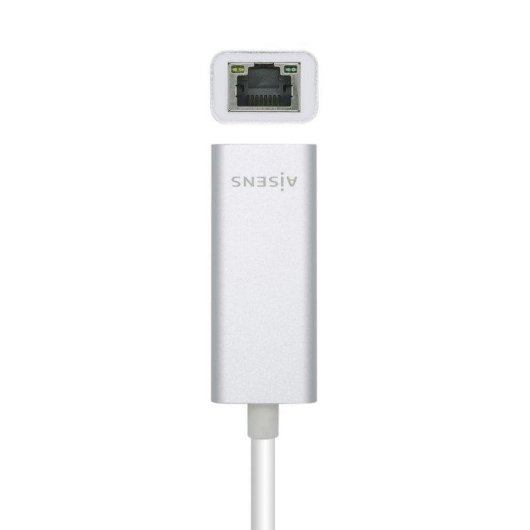 Adattatore USB 3.1 Type-C a RJ-45 Aisens A109-0505 Gigabit Ethernet