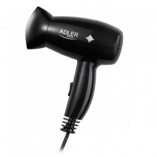 Klappbarer Föhn Adler AD 2251 1400W 2 Temperaturstufen 2 Geschwindigkeiten Schwarz