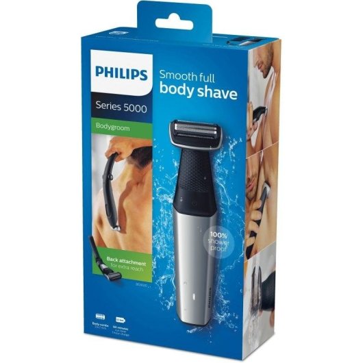Philips BodyGroom BG5020/15 Wet & Dry Afeitadora Corporal Inalámbrica