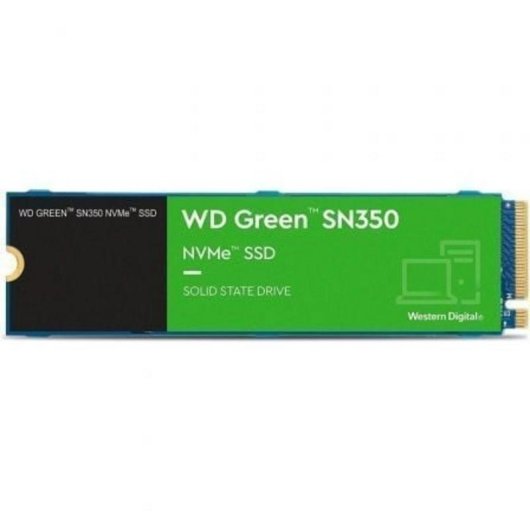 Disque SSD Sandisk WD Green SN350 2TB M.2 NVMe 3200MB/s