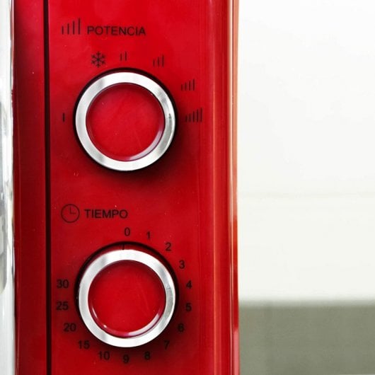 Grunkel MW-DG R Microondas con Grill 20L 700W Rojo