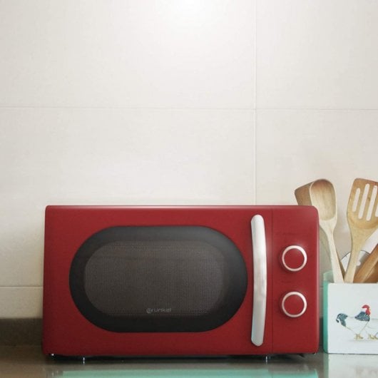 Grunkel MW-DG R Microondas con Grill 20L 700W Rojo