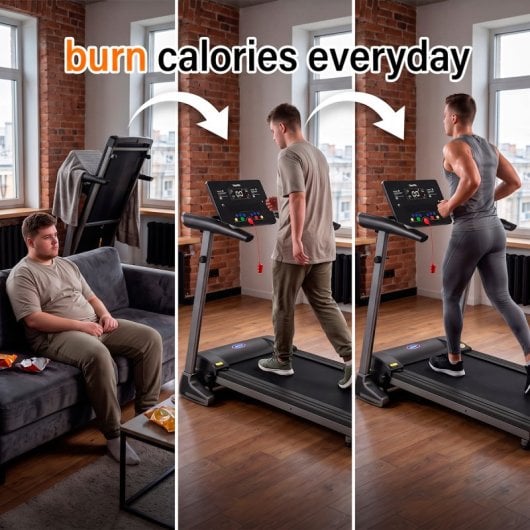 Tapis de course intelligent Clover Fitness A8