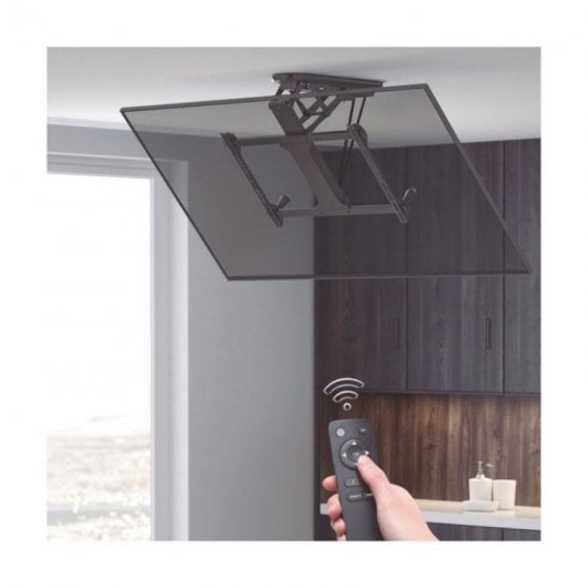 Holmios Soporte de Techo Motorizado para TV  32"-70" VESA 600x400 Máx 35Kg