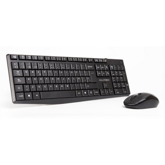 Teclado e rato sem fios Owlotech Combo 101 renovados