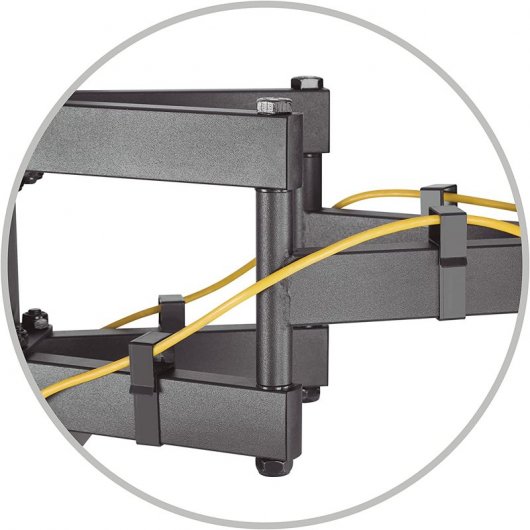 Holmios Soporte de Pared Giratorio para TV 43"-90" VESA 800x400 Máx. 60Kg