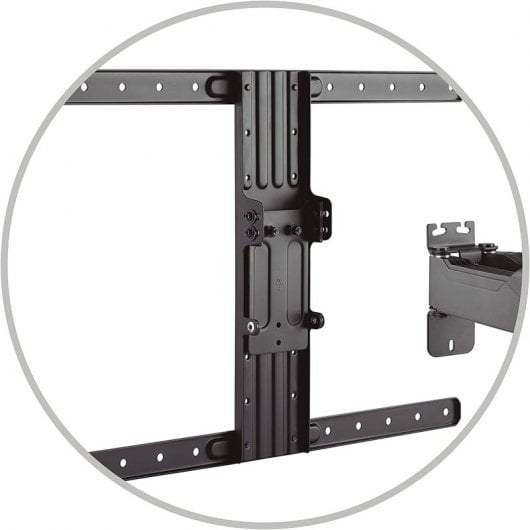 Holmios Soporte de Pared Giratorio para TV 37"-80" VESA 400x400 Máx. 45Kg