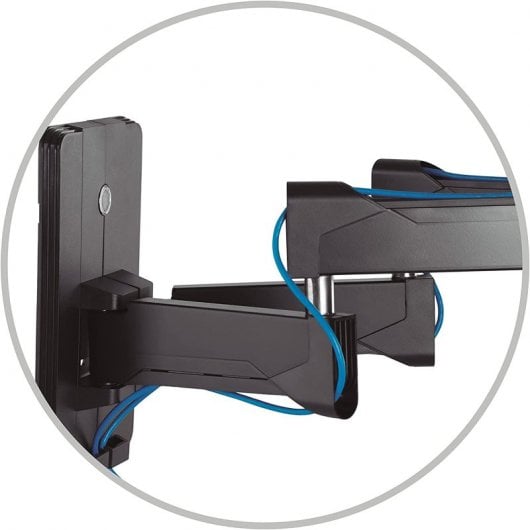 Holmios Soporte de Pared Giratorio para TV 37"-80" VESA 400x400 Máx. 45Kg