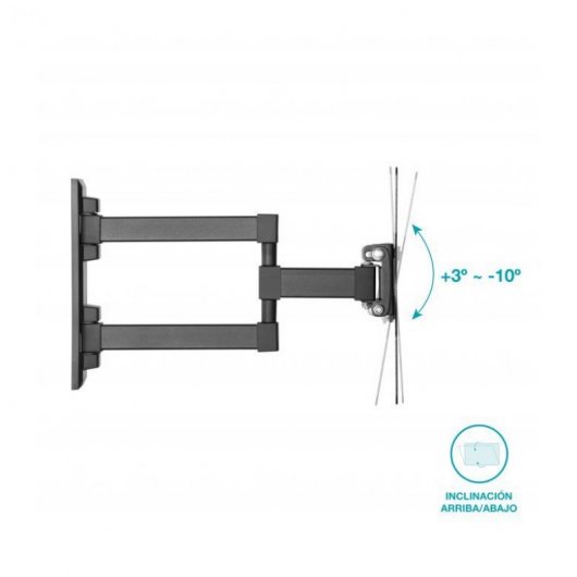 Holmios Soporte de Pared Giratorio para TV 23"-42" VESA 200x200 Máx. 20Kg