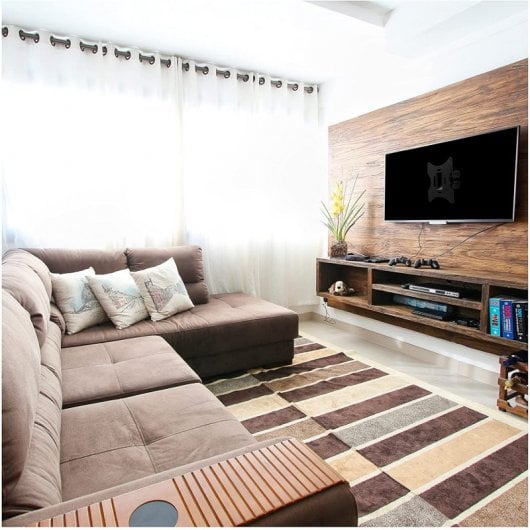 Holmios Soporte Tv Pared Fijo Inclinable 23"-42" VESA 200x200 Max. 30Kg