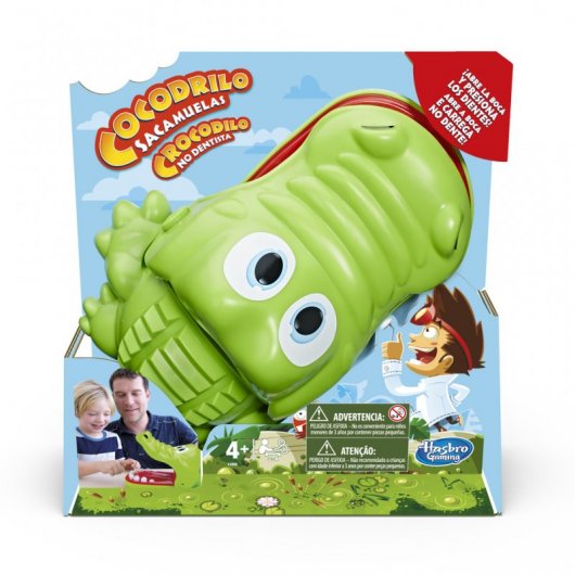 Hasbro Gaming Crocodilo No Dentista Jogo de Mesa