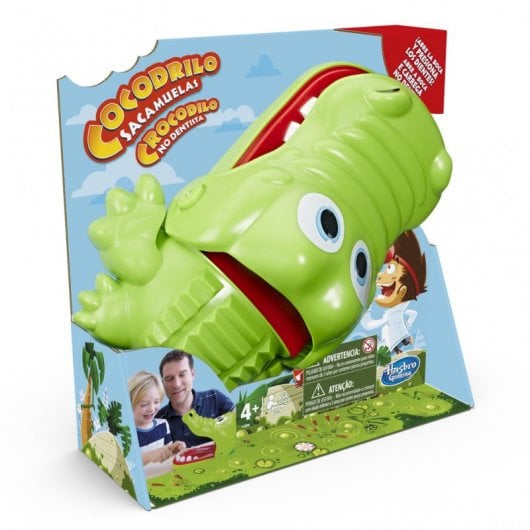 Hasbro Gaming Crocodilo No Dentista Jogo de Mesa