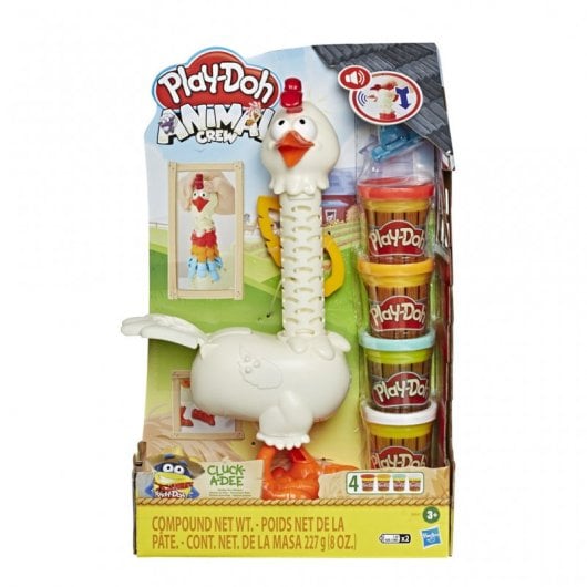 Pâte à modeler originale Hasbro Play-Doh Plumes de poulet Jouet créatif amusant