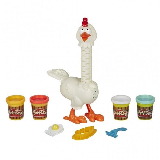 Pâte à modeler originale Hasbro Play-Doh Plumes de poulet Jouet créatif amusant