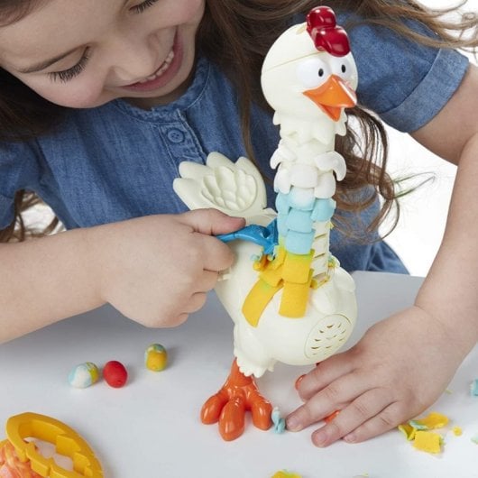 Pâte à modeler originale Hasbro Play-Doh Plumes de poulet Jouet créatif amusant